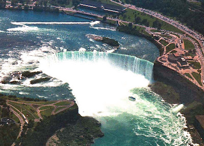 Foto-foto Sejarah Terbentuknya Air Terjun Niagara