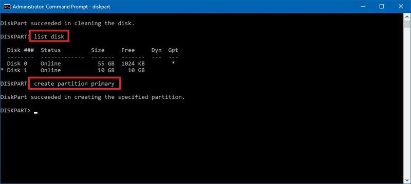 Cara menggunakan DiskPart tidak berfungsi di Windows 10