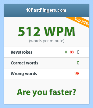 Berapa Kecepatan Mengetik Kaskuser? Tes di sini..