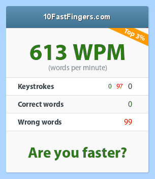 Berapa Kecepatan Mengetik Kaskuser? Tes di sini..