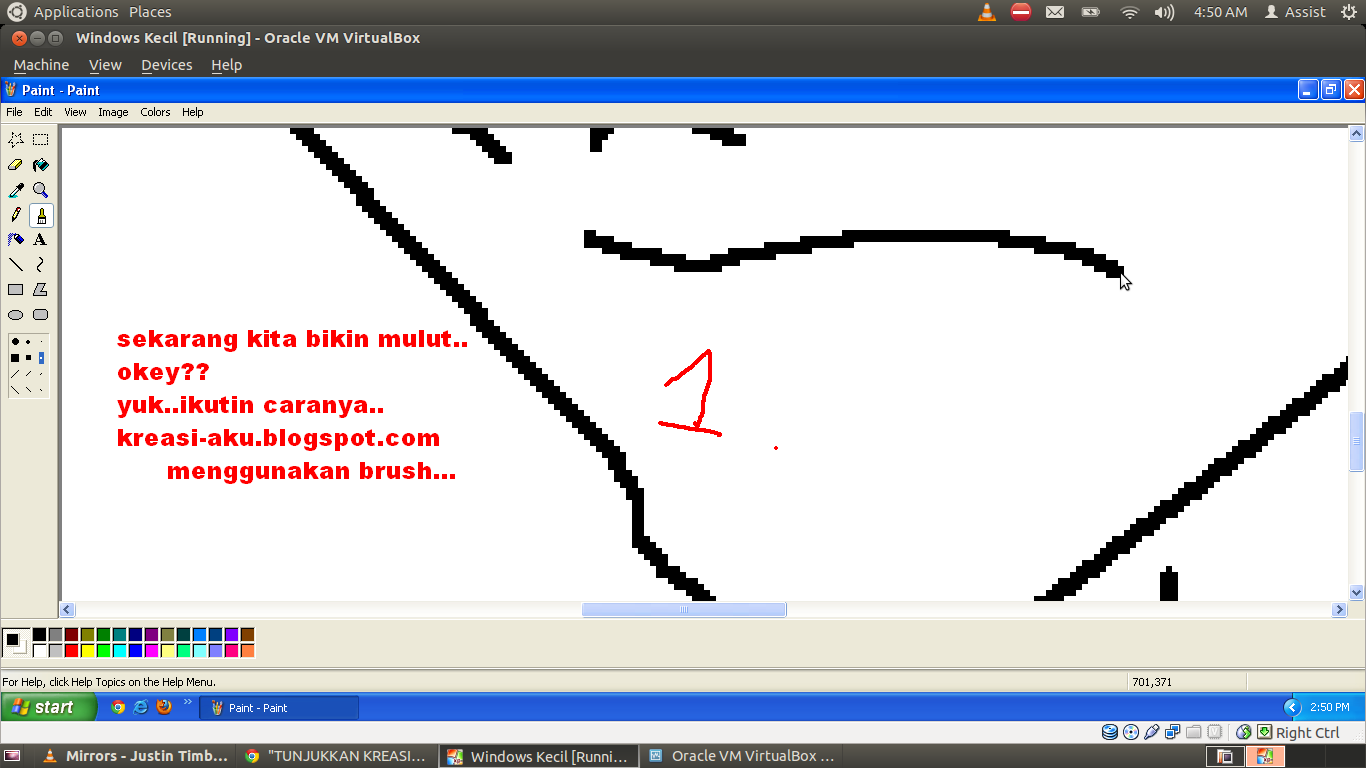 Ane Ajarin nih &quot;Membuat Karacter Sendiri &amp; Kata Mutiara&quot; by ms.Paint 