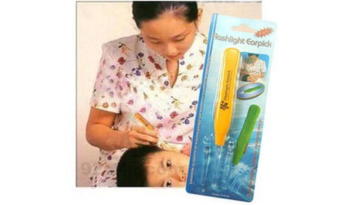 FLASHLIGHT EARPICK / KOREK KUPING LED / EAR PICK NYALA