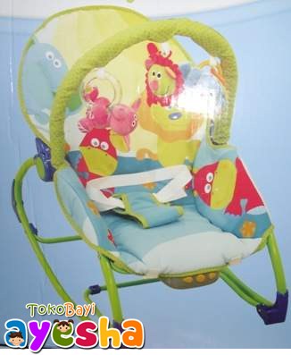 Bouncer Pliko - Rocking Chair Hammock ( for 0 - 3 tahun ), Bouncer Murah Multi fungsi