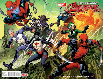 Kerennya ketika superhero marvel membentuk sebuah team
