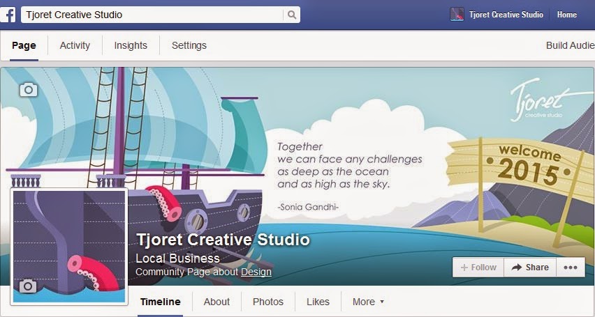 Cover Facebook Tjoret Creative Studio