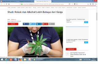 Ganja,Apakah Buruk?Atau Perlu Dilegalkan?