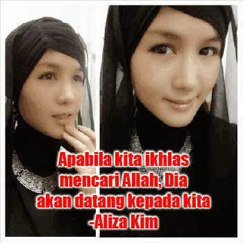 Aliza Kim, Mantan Model International Memeluk Islam