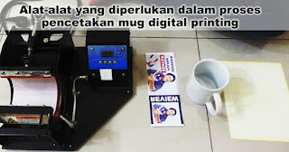 Agan ingin buka usaha cetak mug? ini Cara Menggunakan mesinnya
