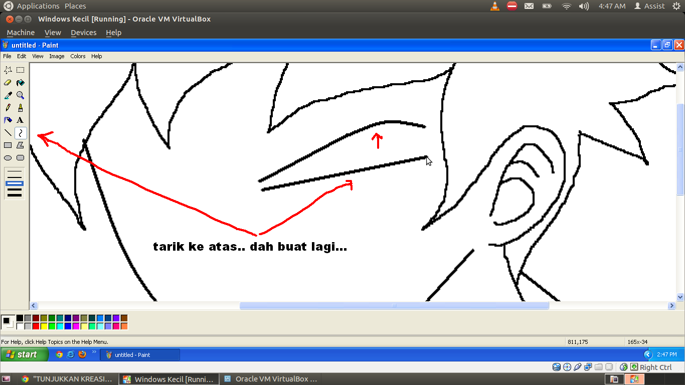 Ane Ajarin nih &quot;Membuat Karacter Sendiri &amp; Kata Mutiara&quot; by ms.Paint 