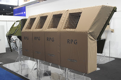 Yang tertinggal dari IDEX 2013: Anti-RPG Add-On Armor utk ANOA