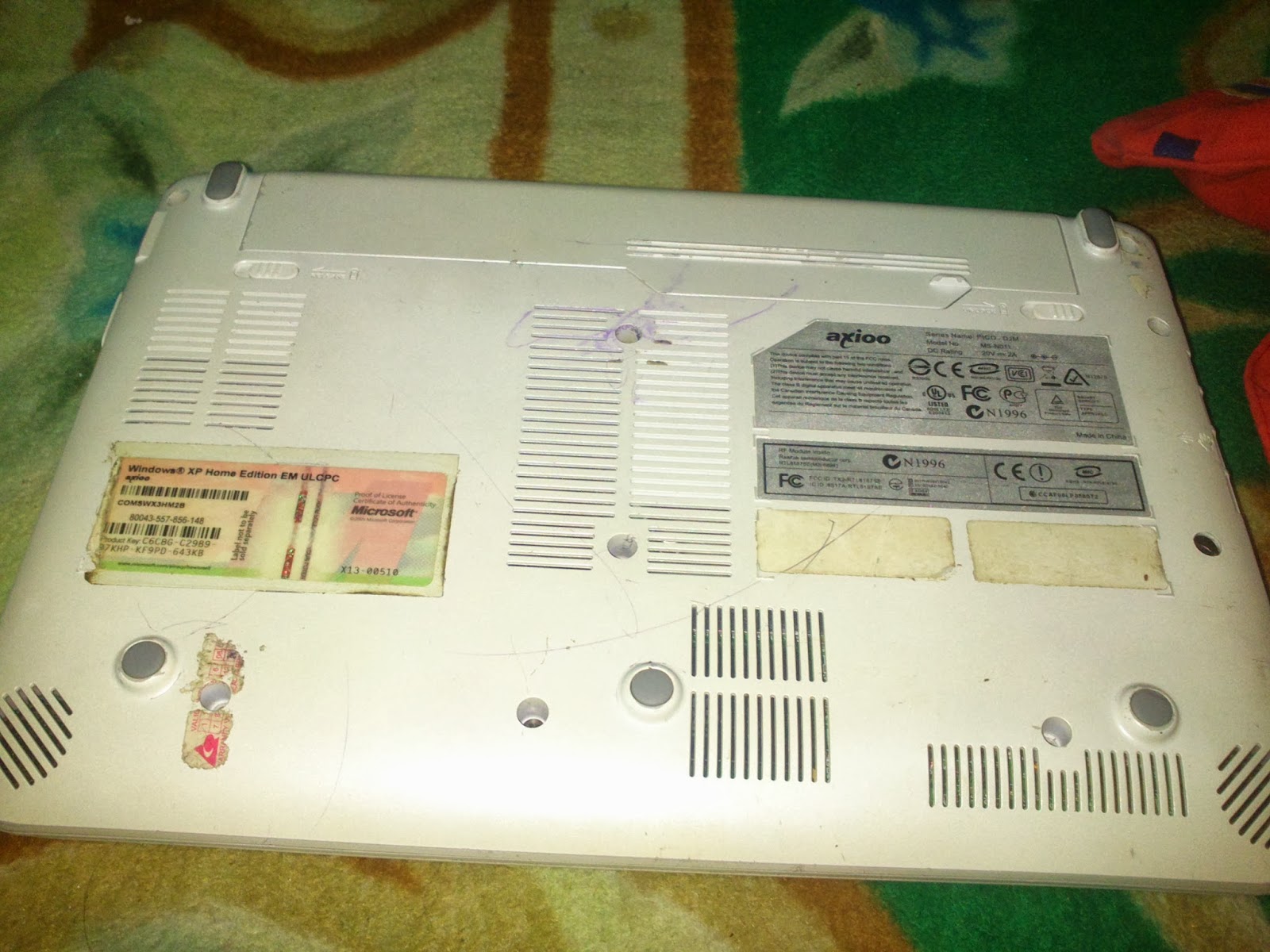 Netbook axioo pico DJM