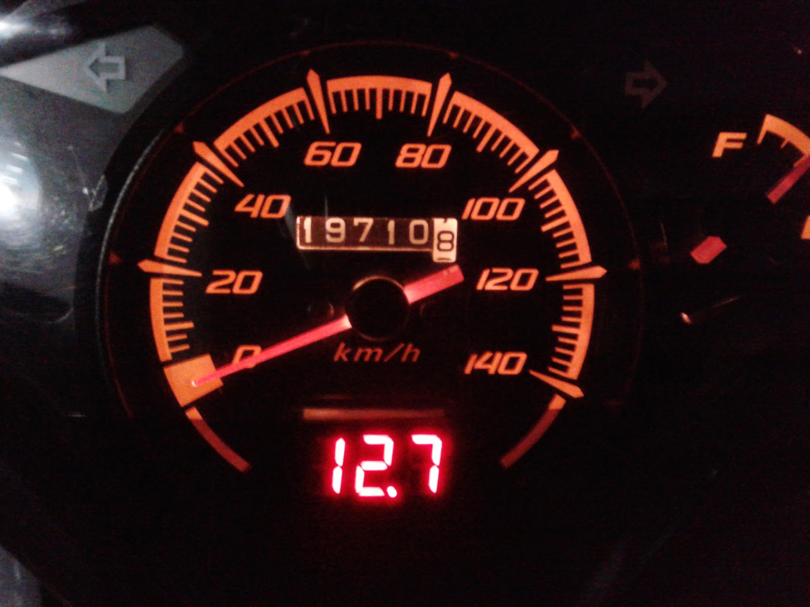Mini Digital Voltmeter Red LED Vehicles Motor Voltage Panel Meter 3.3-30V