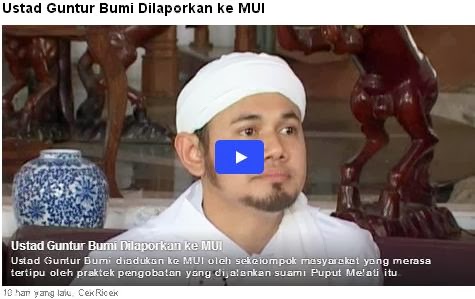 Ustad Guntur Bumi Penipu?