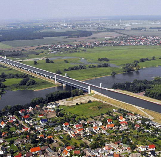 Magdeburg Water Bridge, Kemegahan Sungai di Atas Sungai