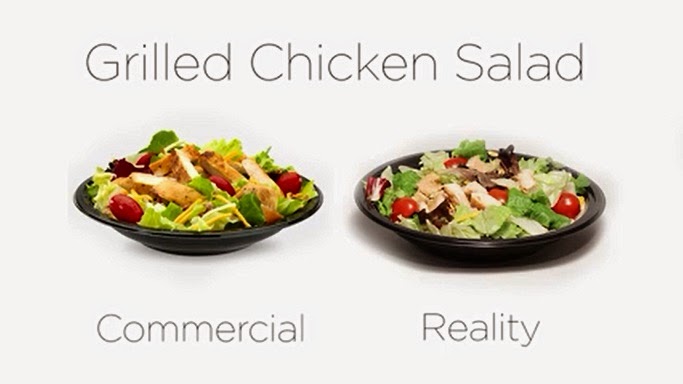 Fast Foods : Iklan vs Realita