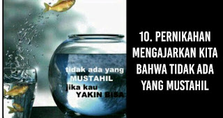 Saat Sedang Menjalani Pernikahan, Resapi Pembelajaran Ini!