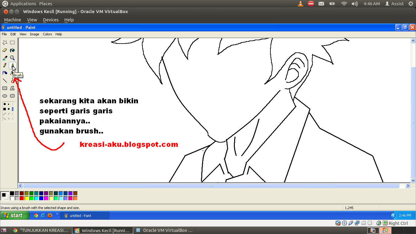Ane Ajarin nih &quot;Membuat Karacter Sendiri &amp; Kata Mutiara&quot; by ms.Paint 