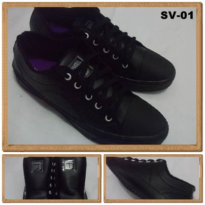 Sepatu Anak Sekolah ( Warrior, Vans, Fred Perry, Motix, Converse ) Harga Grosir Murah