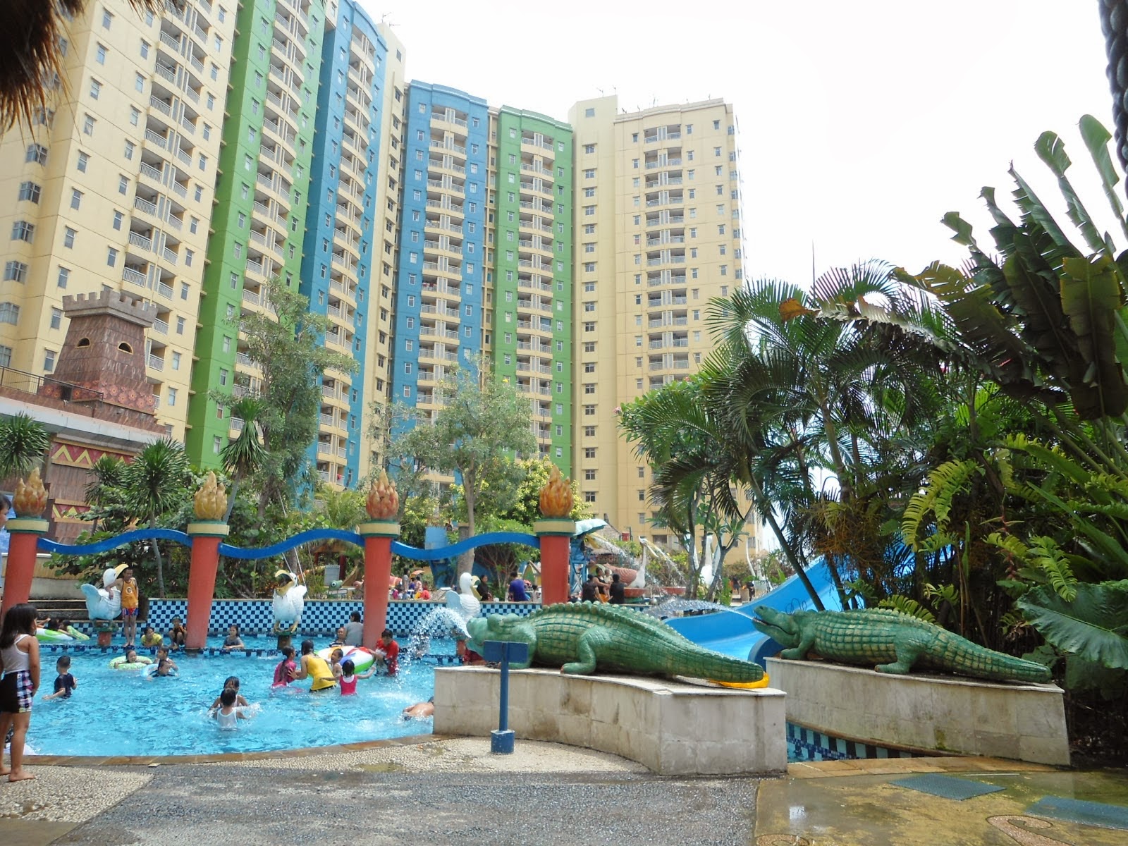 Marcopolo Serpong. Taman Air yang menyenangkan namun berbahaya