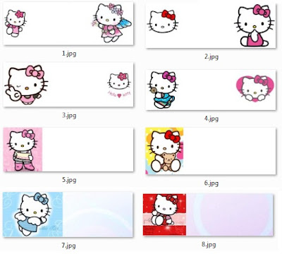 Stiker label nama anak