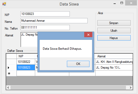 Belajar VB.Net Dan MySQL