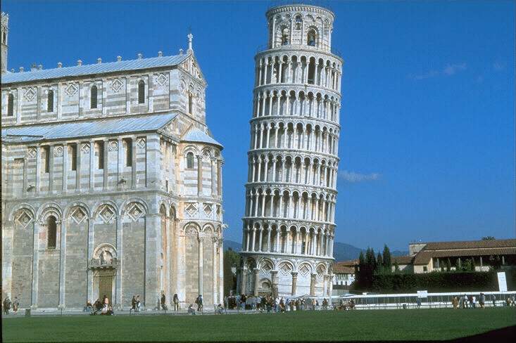 Asal Usul miringnya menara Pisa