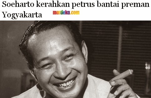 Soeharto Basmi Penjahat Sadis dengan Petrus (Pembunuhan Misterius)
