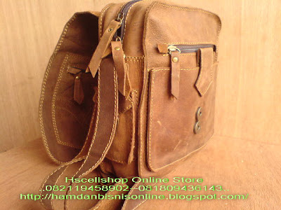 Tas Selempang Kulit Asli