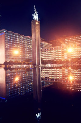 Inilah Keindahan Kota Jakarta Dimalam Hari 