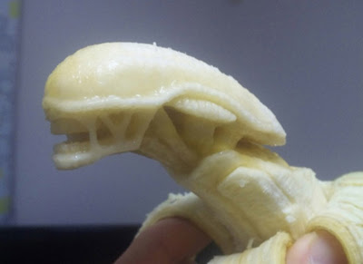Seni Ukir Dari Pisang. UNIK gan Pict++