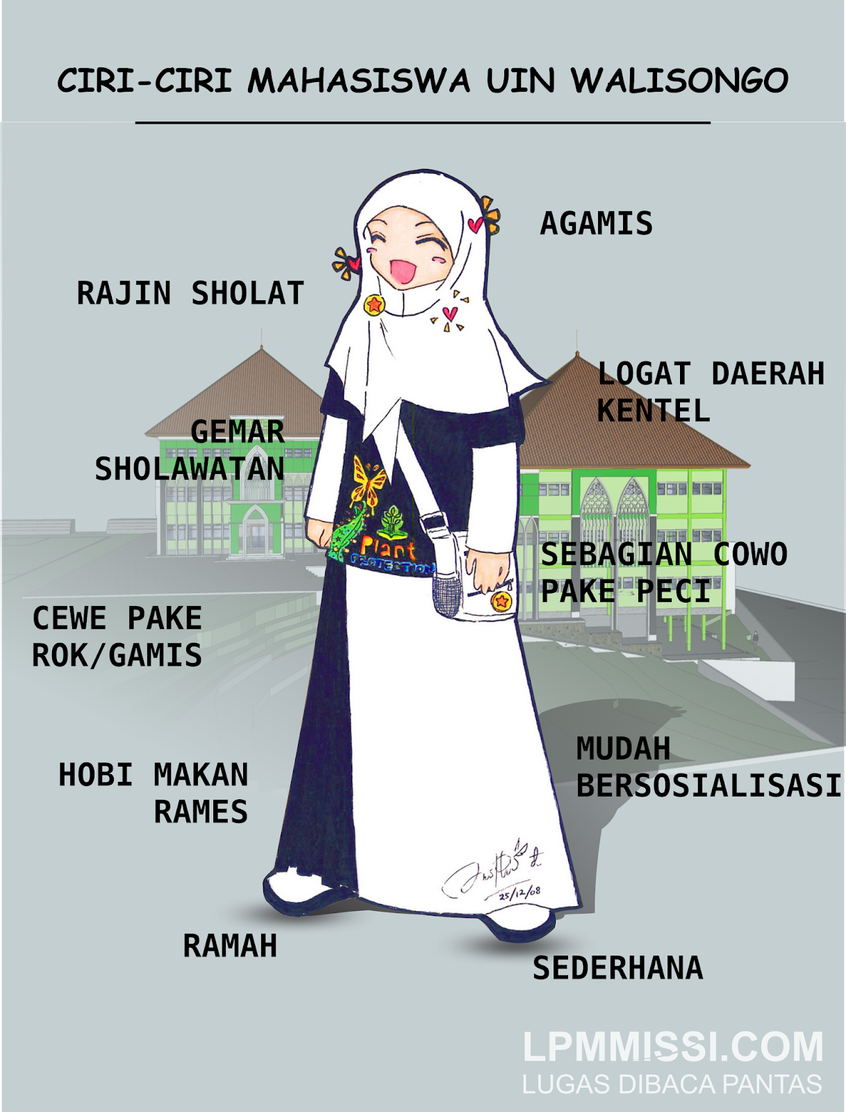 Tipe-tipe mahasiswa saat melihat : "Nilai mata kuliah A,B,C sudah keluar gaes"