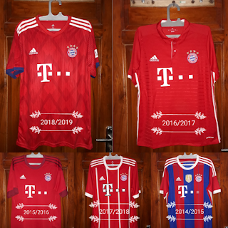 Koleksi Jersey Bayern Munchen Ane Dari Musim Ke Musim