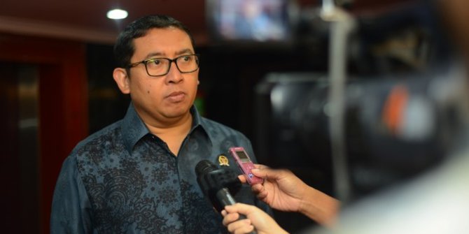 Fadli Zon : Anak Jokowi Itu Kurang Ajar, Harus Diproses Secara Hukum