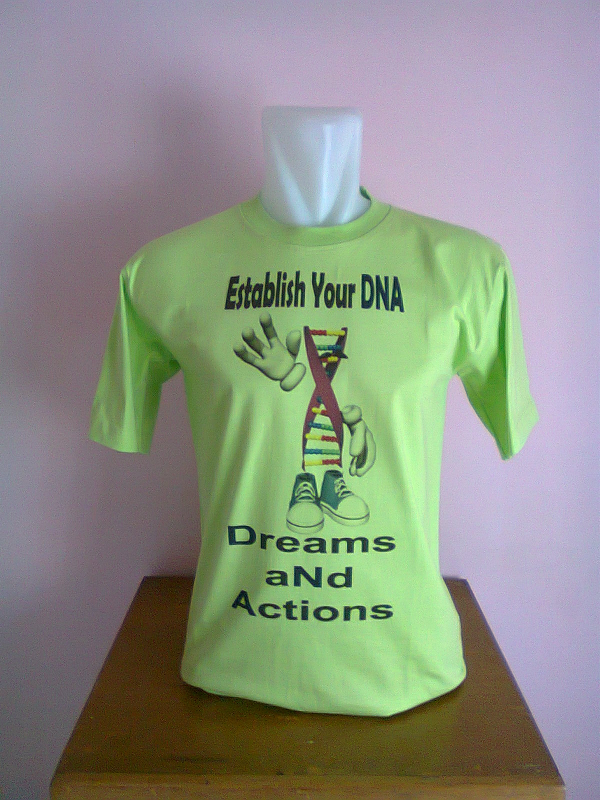 Baju Motivasi : DNA (Dreams N Action)