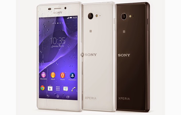 Smartphone Tahan Air dari Sony Mobile, Xperia M2