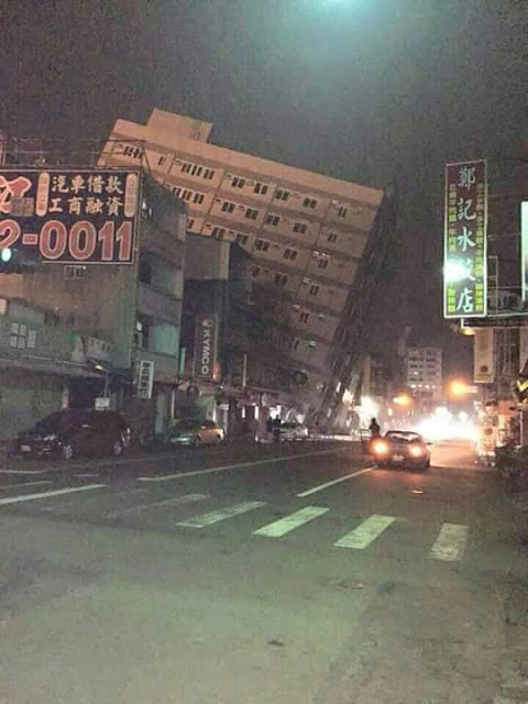 Gempa 6,4 SK mengguncang Kaoshiung dan Tainan Taiwan Berpotensi Tsunami