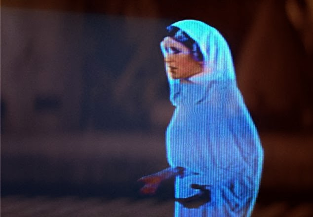 Ponsel Star Wars Memungkinkan Anda Berbicara Dengan Hologram Lawan Bicara 