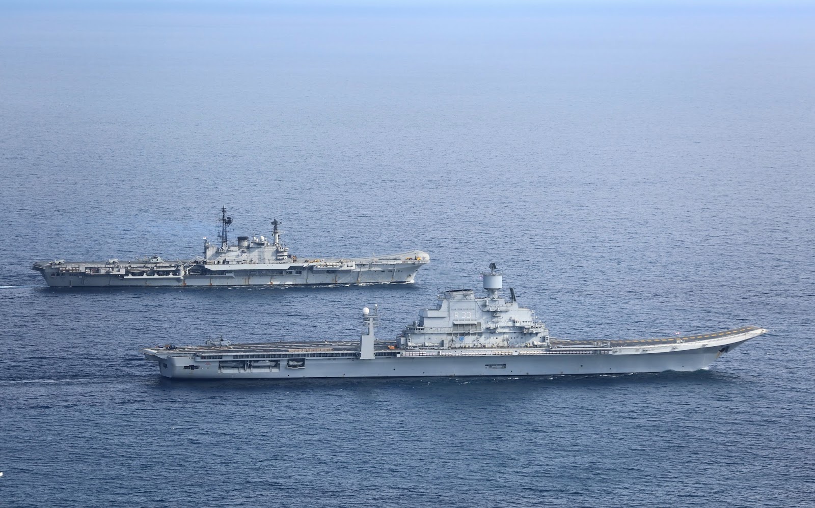 &#91;Picts&#93; Indian Navy Combined Fleet with 2 Carriers