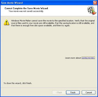 &#91;HELP&#93;tidak bisa save movie file di Movie Maker