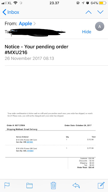 Pengembalian Dana dari Paypal atas Transaksi Tidak Dikenal Kartu Kredit BNI