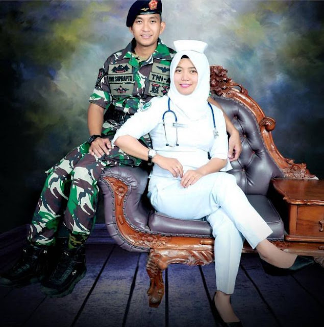 Mesranya 10 foto prewedding ala TNI-Polri, ngalahin pasangan DOTS deh!