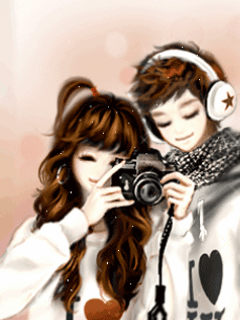 Anime Korea Cute Couple (Unyu-unyu banget melihat anime korea :P)