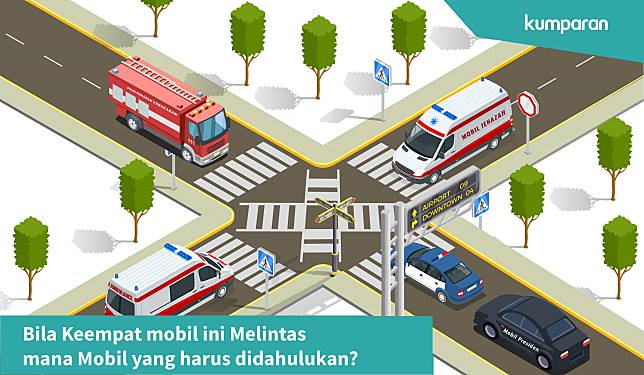 Mobil Manakah yang Didahulukan, Presiden, Ambulans, Pemadam, Jenazah?