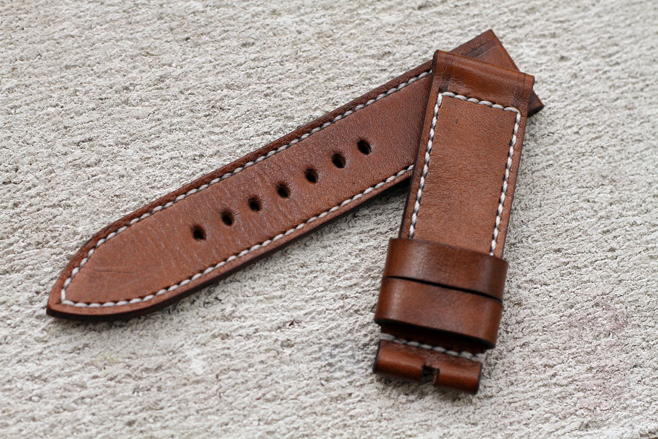 Handmade Watchstrap - Tali Arloji Kulit - Promo ! utk Panerai, Sevenfriday etc