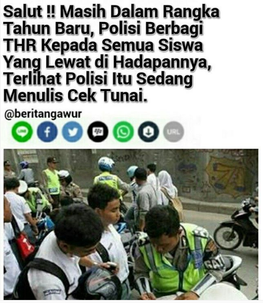 Inilah Berita HOAX Yang Lucu !!! no.3 pasti kamu kenal..