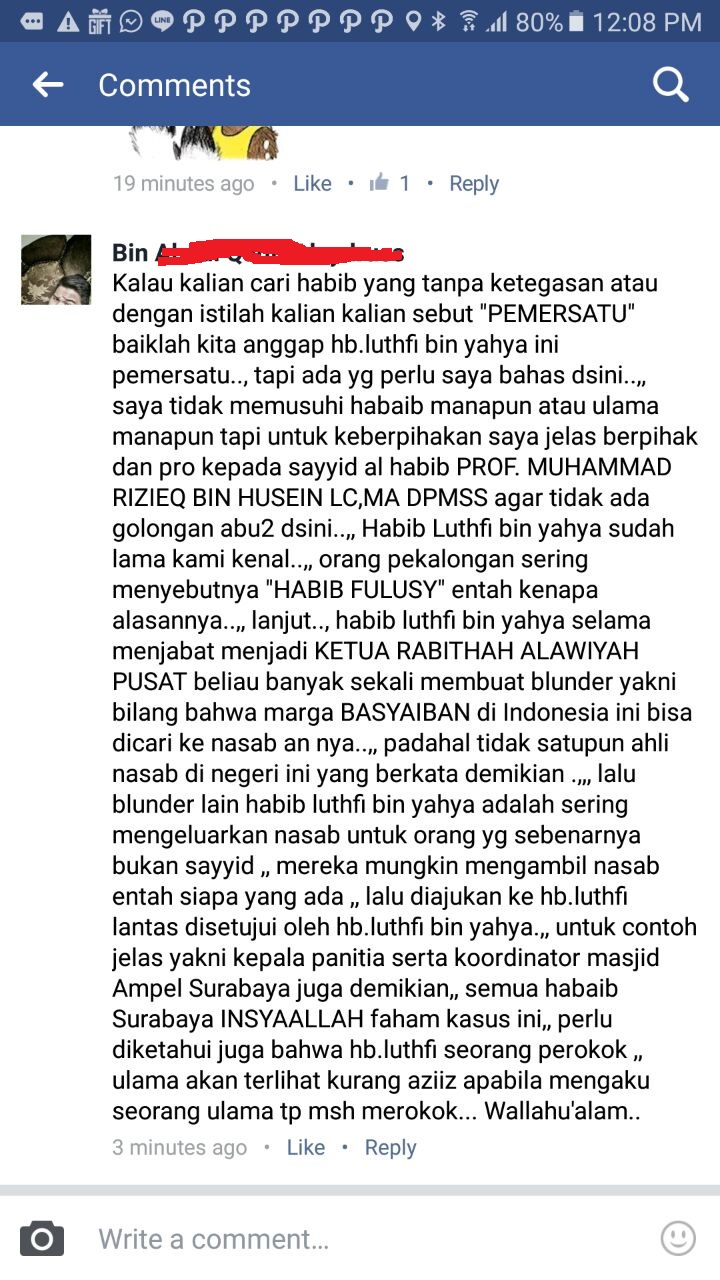 Bukan Habib Tapi Dipopulerkan Sebagai Habib oleh Habib Luthfi. Ini Alasannya! 