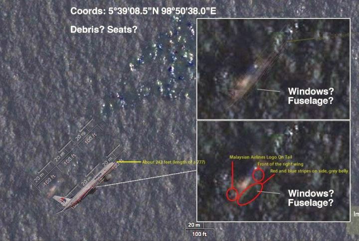 Penemuan Puing Puing Malaysia Airlines MH370 gan ... Melalui Dunia Maya ?