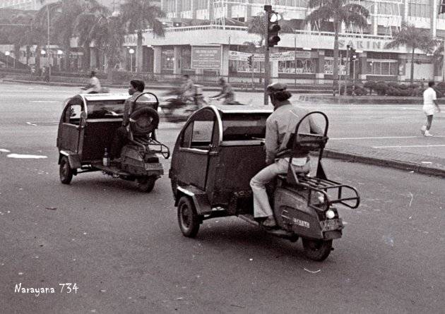 Rupa Transportasi Jakarta dari Dulu Hingga Sekarang (picture)