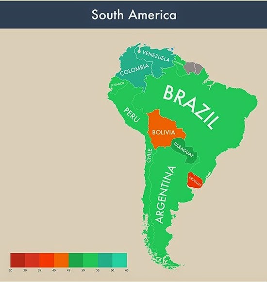 Grafik Kebahagian Setiap Negara. Indonesia Lebih Bahagia Dibanding Tetangga Gan!