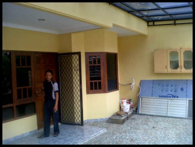 RUMAH DIJUAL : Komplek Taman Pulo Gebang, Cakung - Jakarta Timur, tahap renovasi.
